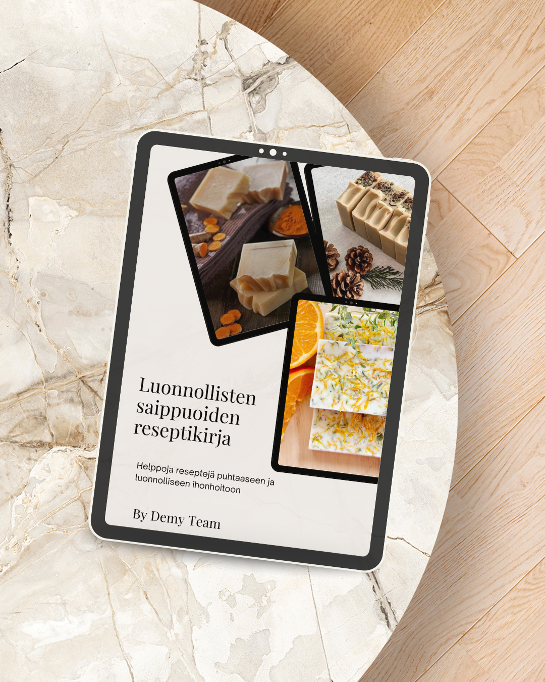 Natural soap recipe book
