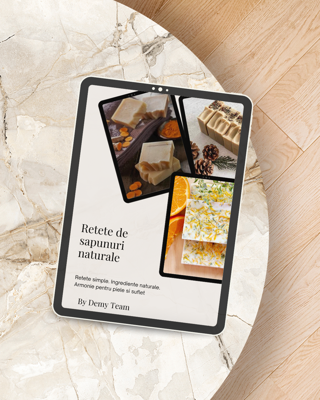 Natural soap recipe book