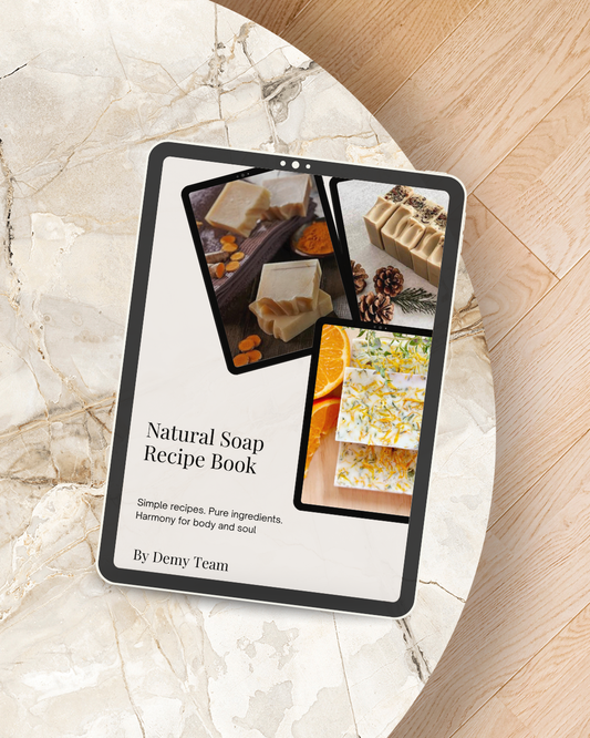 Natural soap recipe book